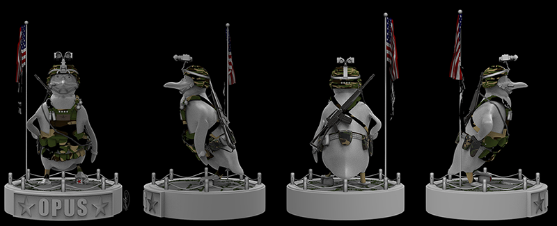 OPUS Character Sheet graphic art